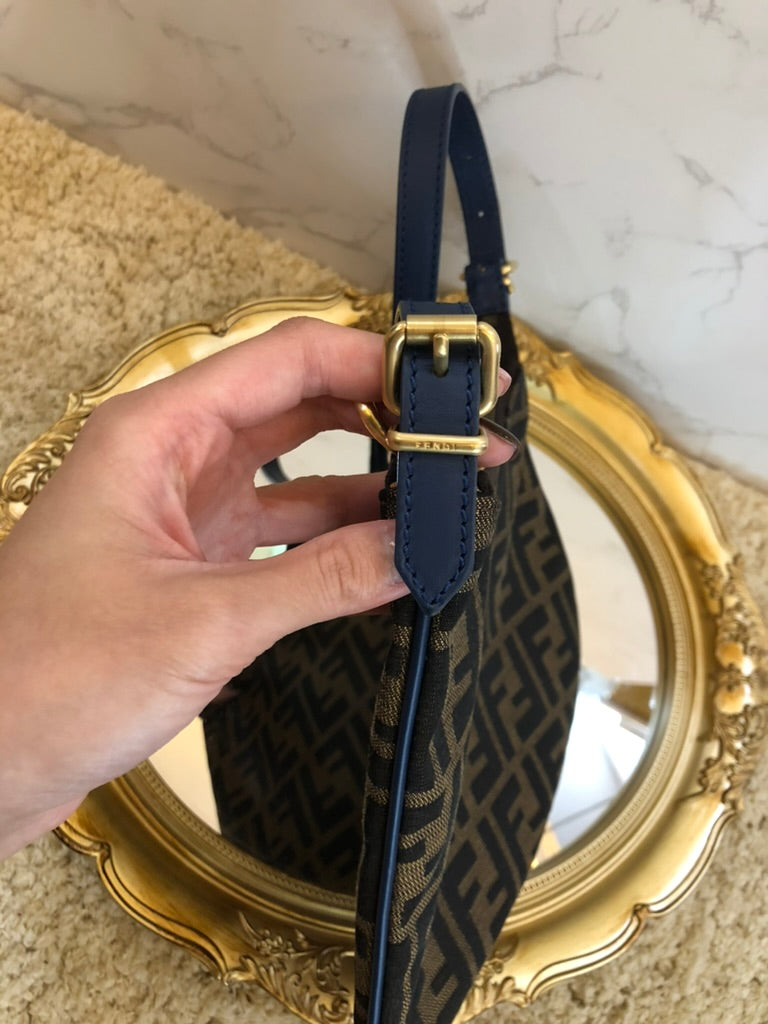 Fendi zucca oyster pochette