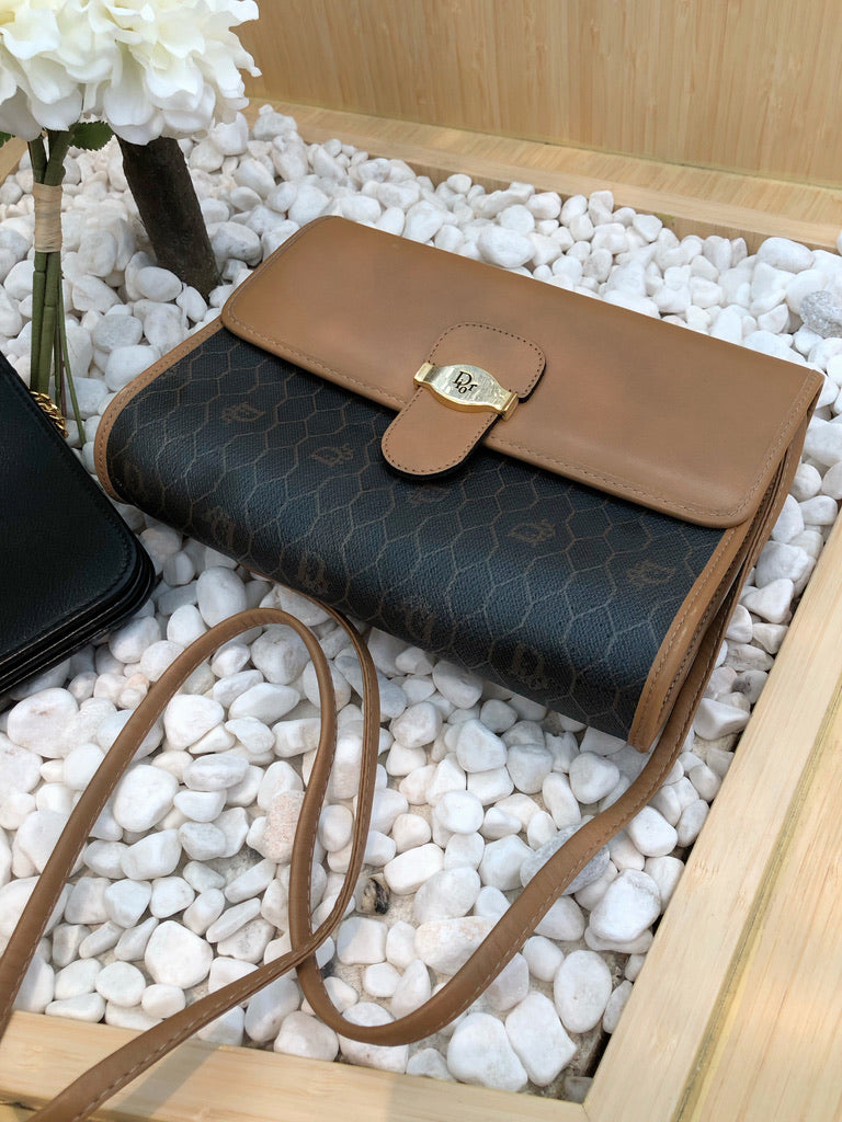Dior honeycomb crossbody bag