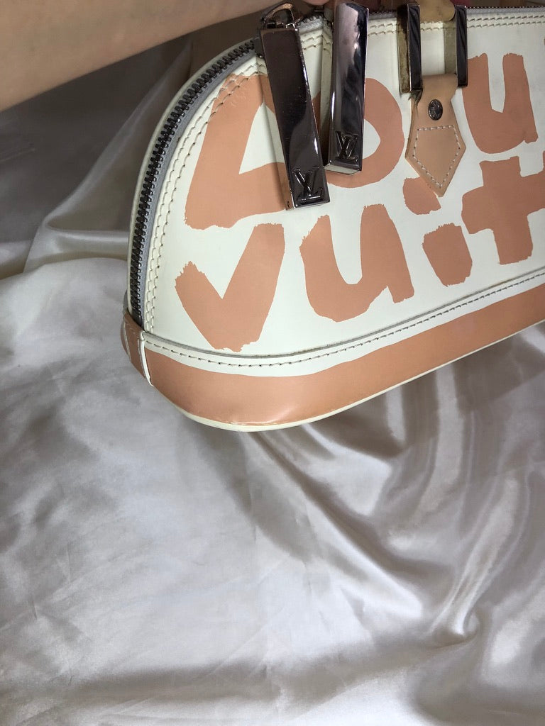Louis Vuitton graffiti alma bag
