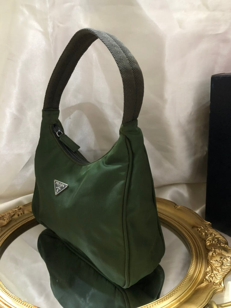 Prada mini hobo bag