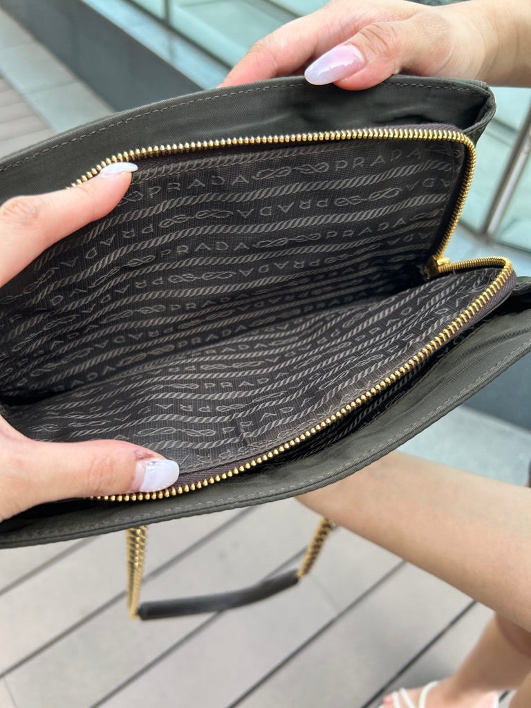 Prada chain shoulder bag