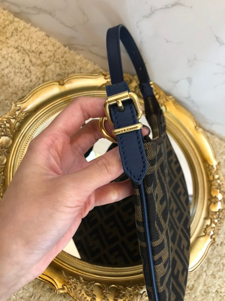 Fendi zucca oyster pochette