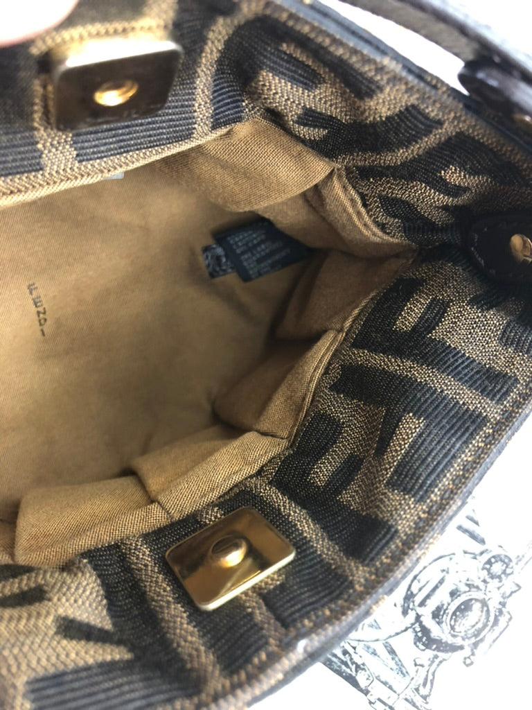 Fendi zucca mini bag