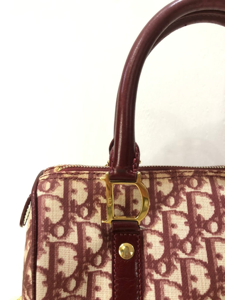 Dior monogram boston bag in 25 cm