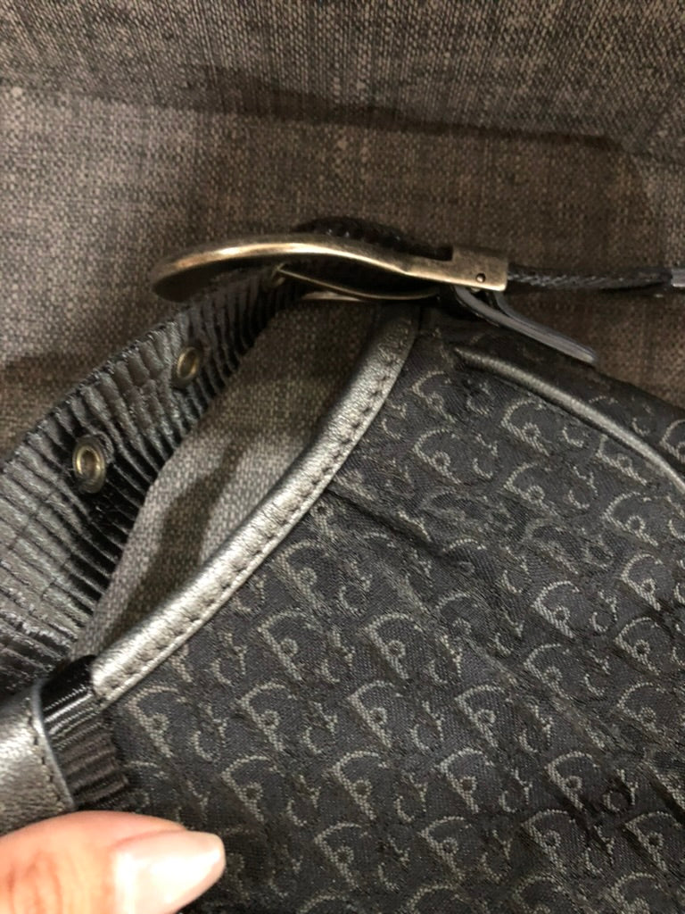 Dior monogram trotter shoulder bag