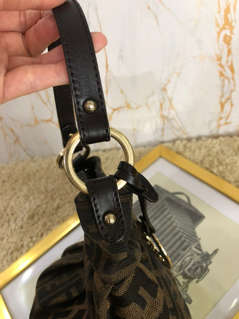 Fendi zucca mini bag