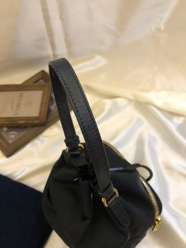 Prada mini bucket bag