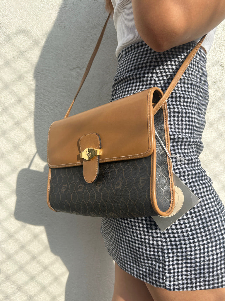 Dior honeycomb crossbody bag