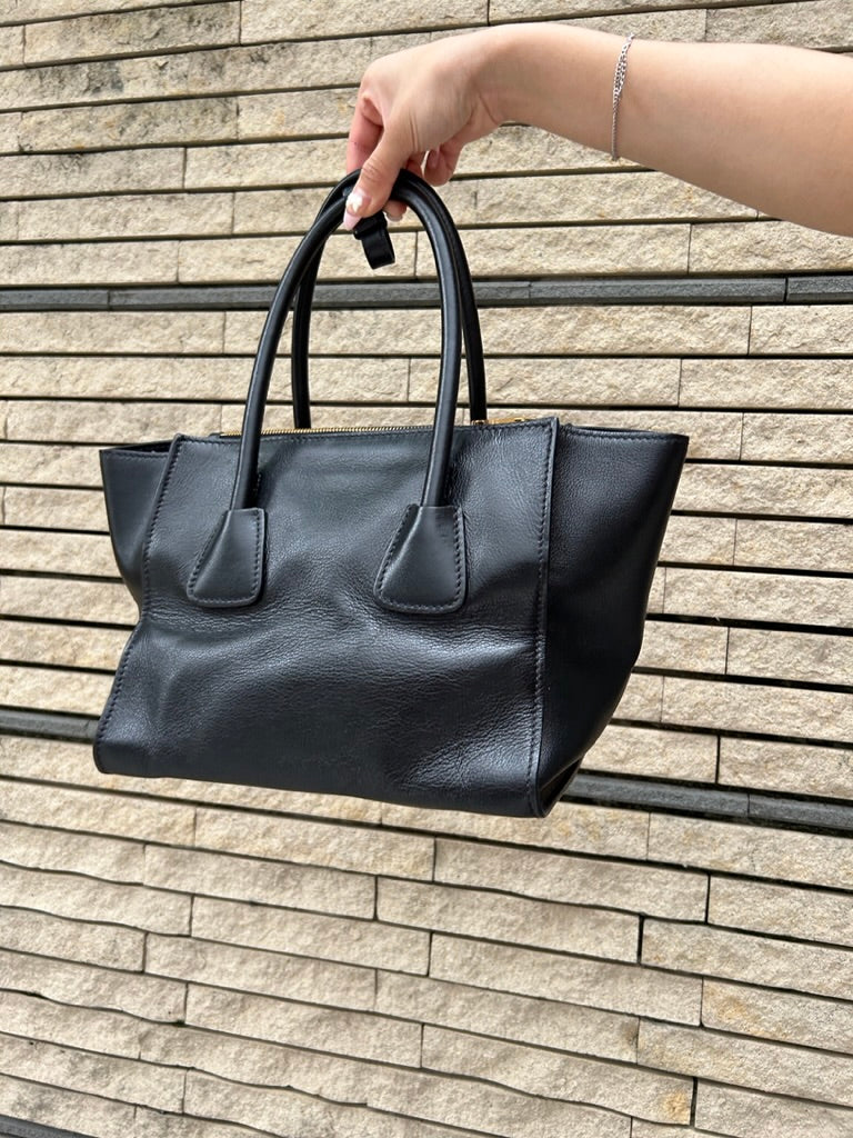 Prada leather tote