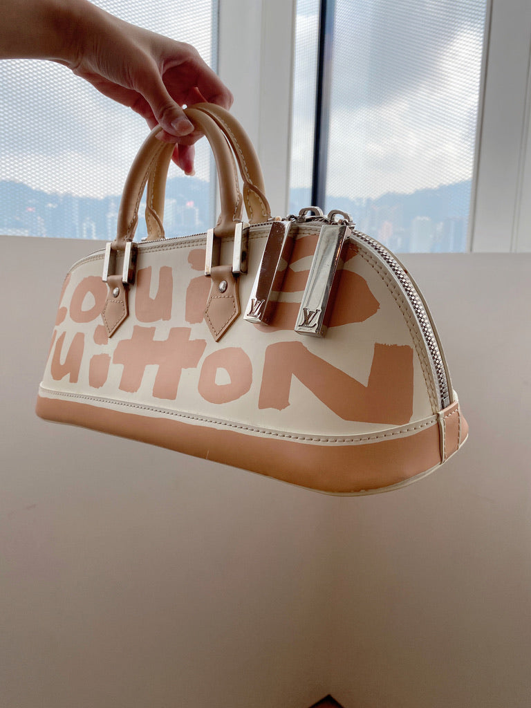 Louis Vuitton graffiti alma bag