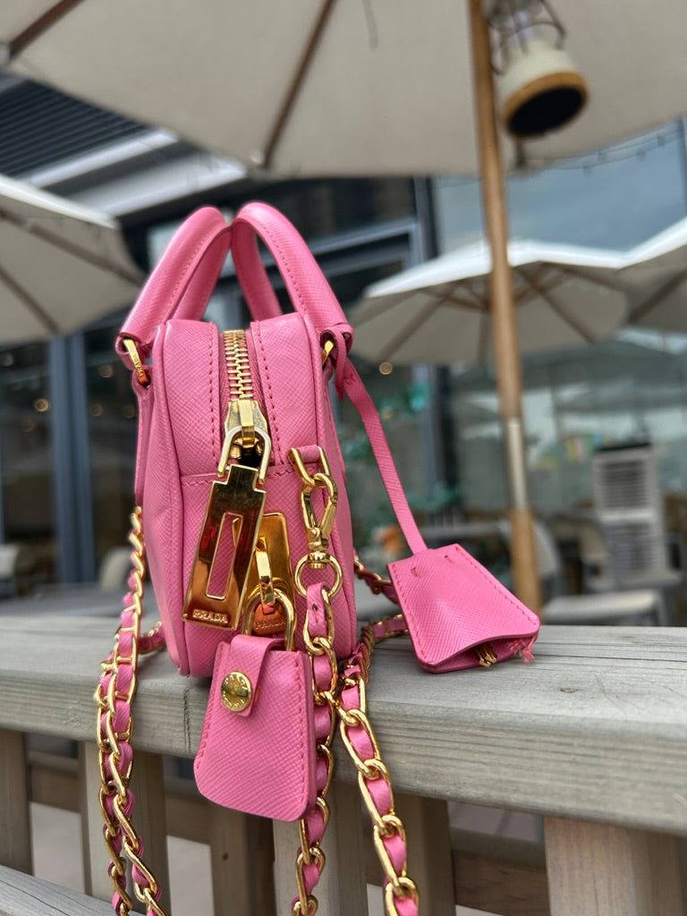 Prada mini satchel bag