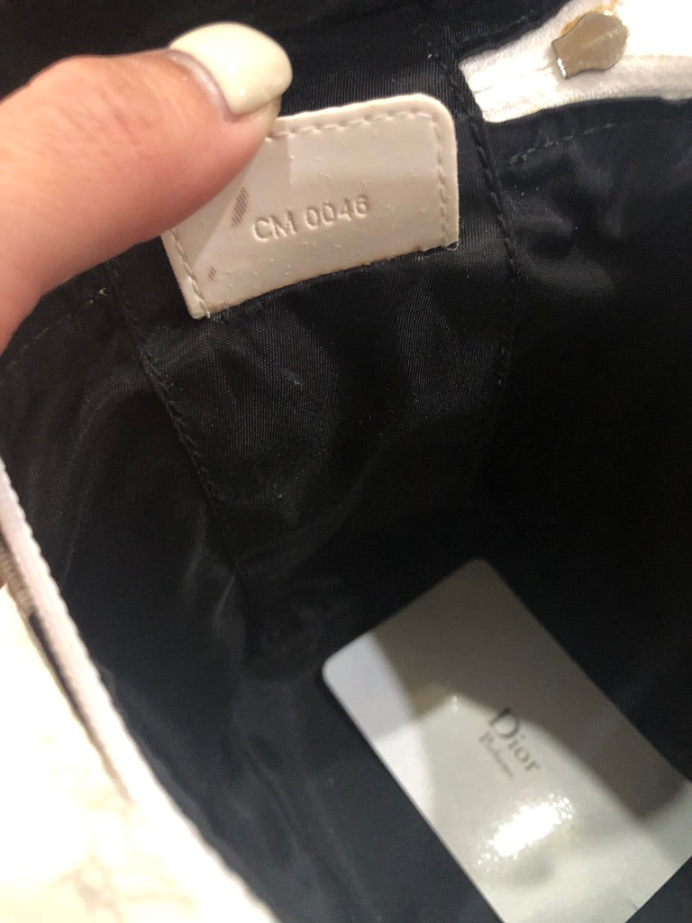 Dior monogram cosmetic vanity case