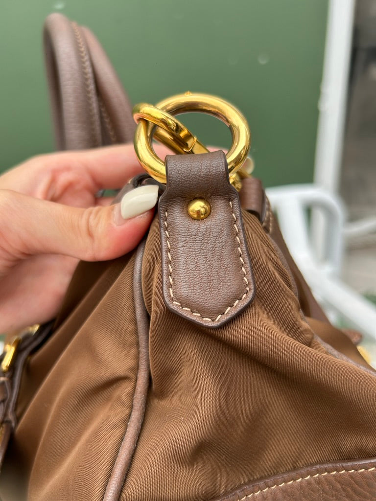 Prada nylon 2-way bag