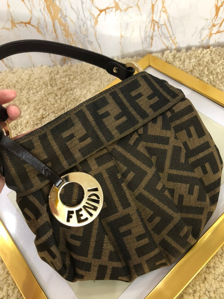 Fendi zucca mini bag