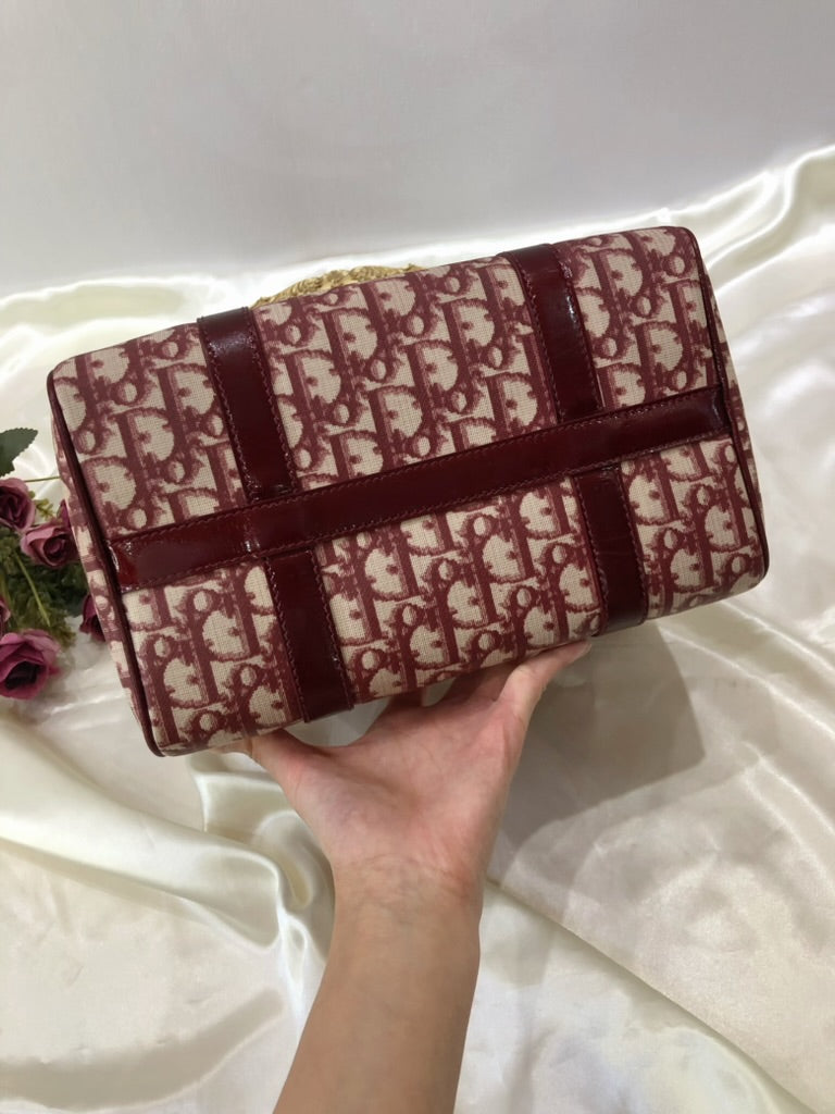 Dior monogram boston bag in 25 cm