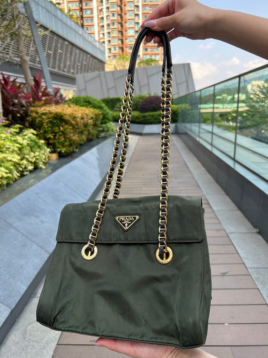 Prada chain shoulder bag