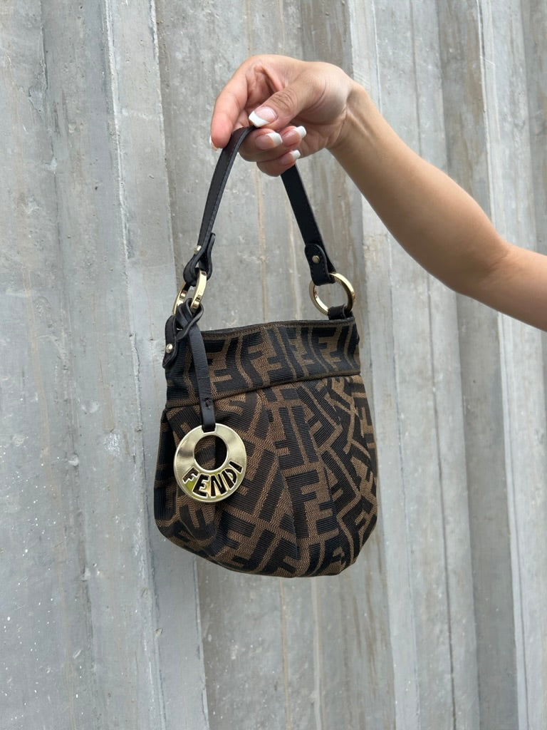 Fendi zucca mini bag