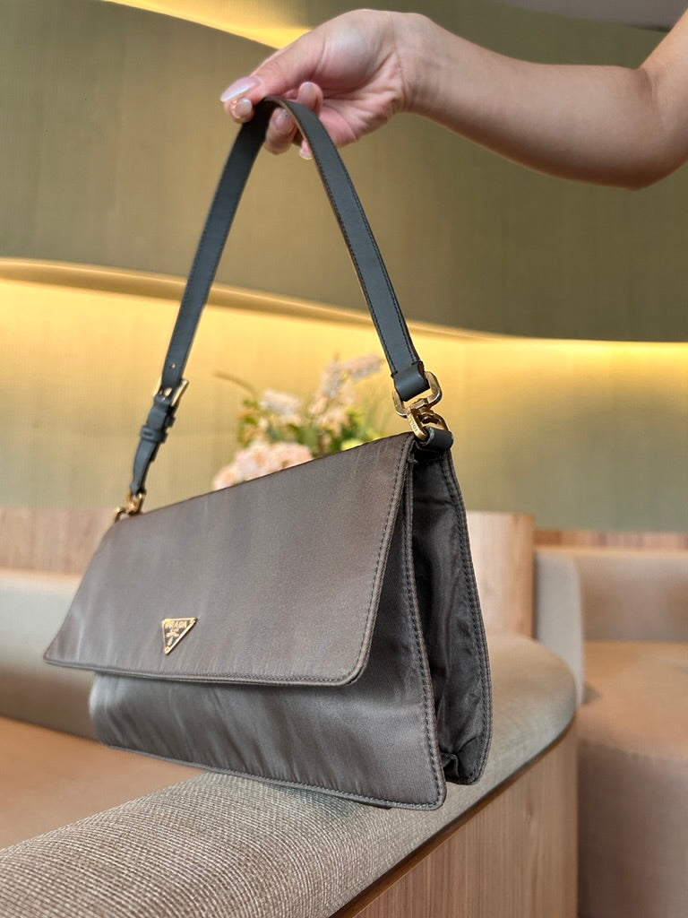 Prada nylon shoulder bag