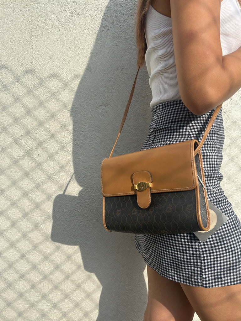 Dior honeycomb crossbody bag