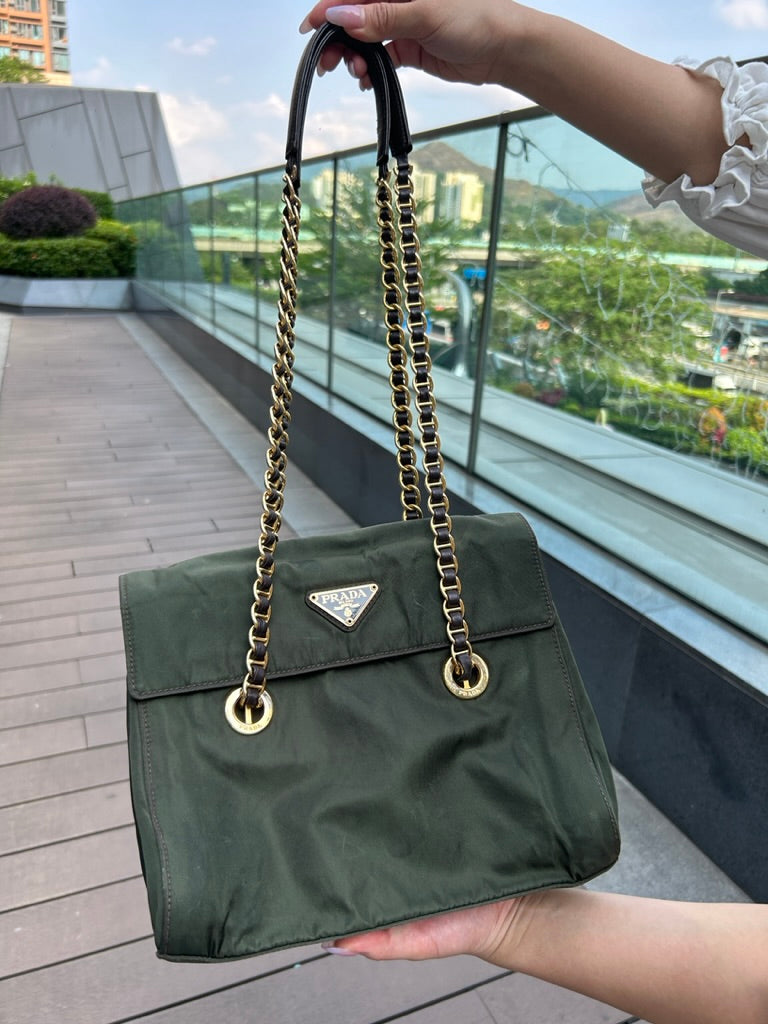 Prada chain shoulder bag