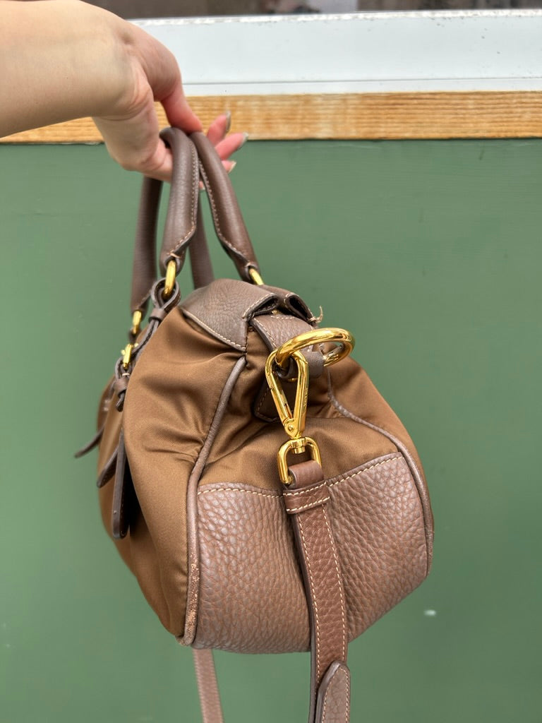 Prada nylon 2-way bag