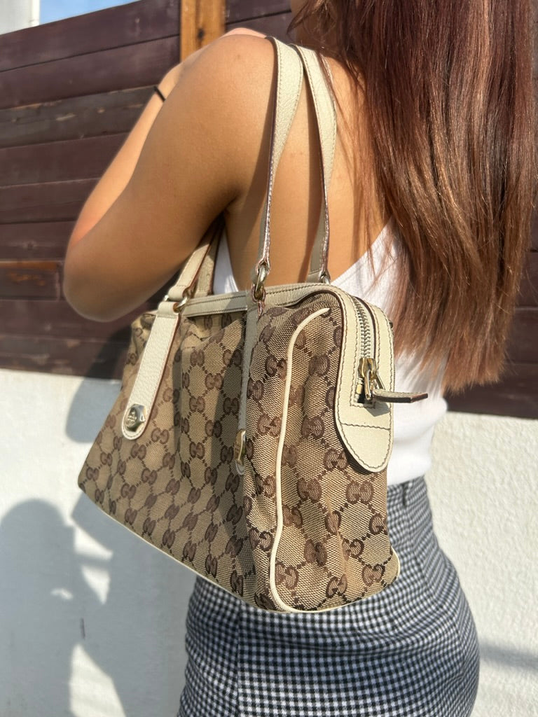 Gucci monogram shoulder bag