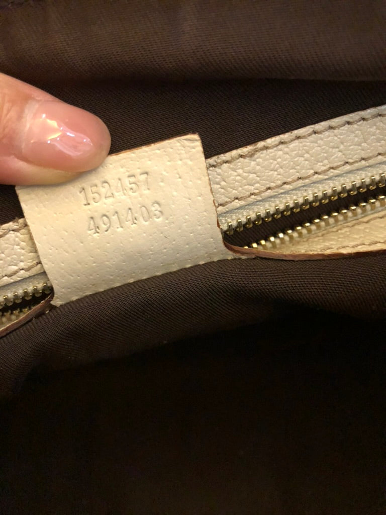 Gucci monogram shoulder bag