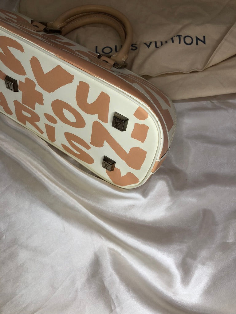 Louis Vuitton graffiti alma bag