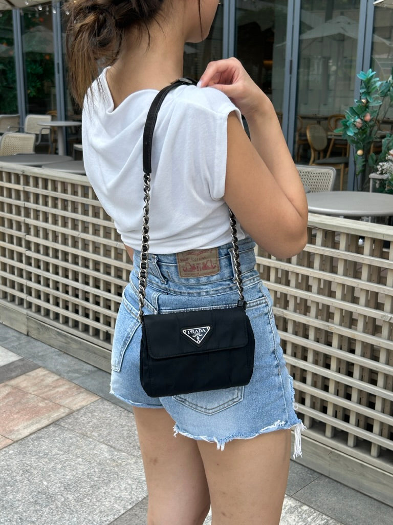 Prada nylon mini bag