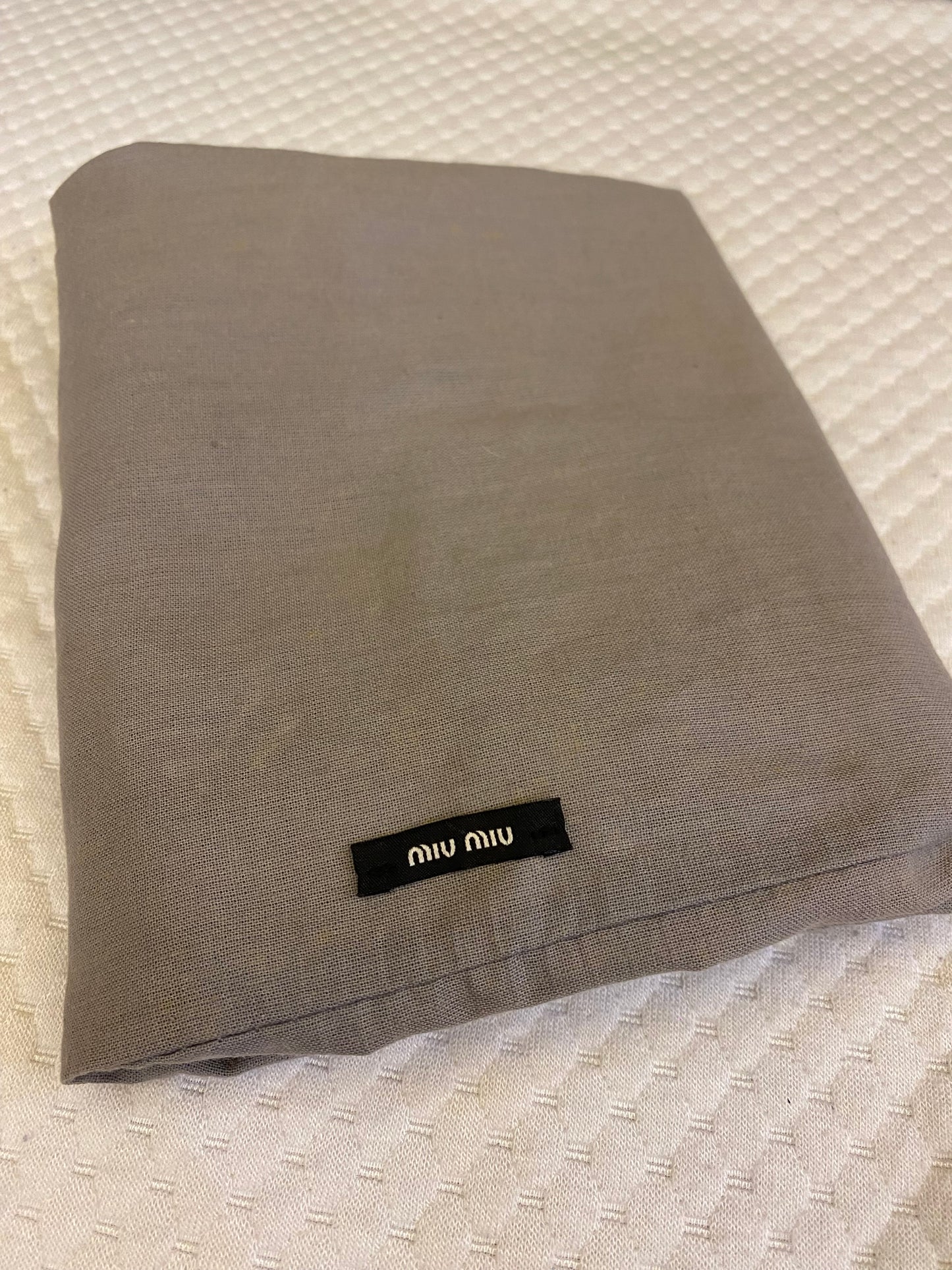 Miu Miu Black Vitello Ruched Clutch Bag