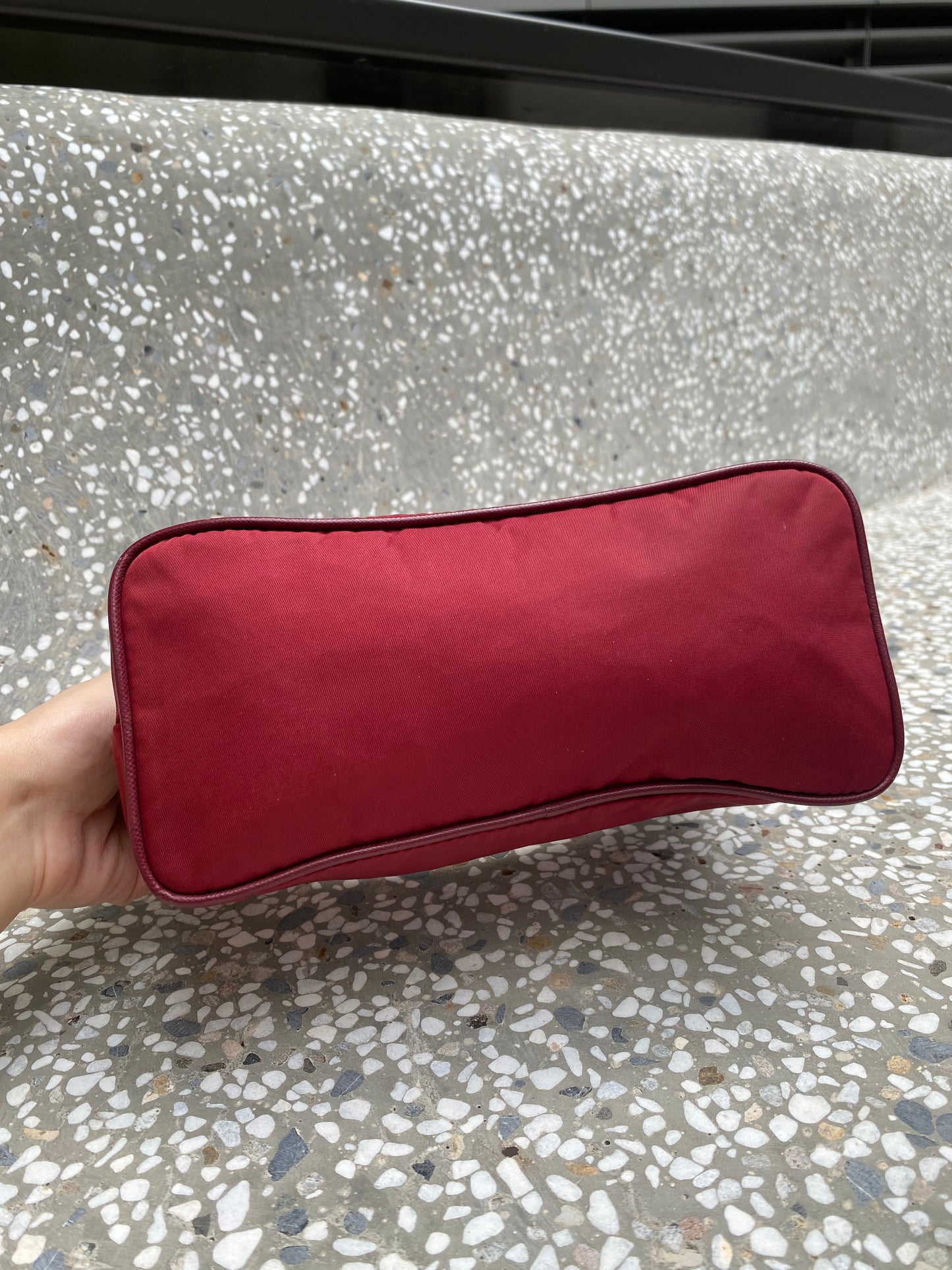 Prada tessudo mini pochette