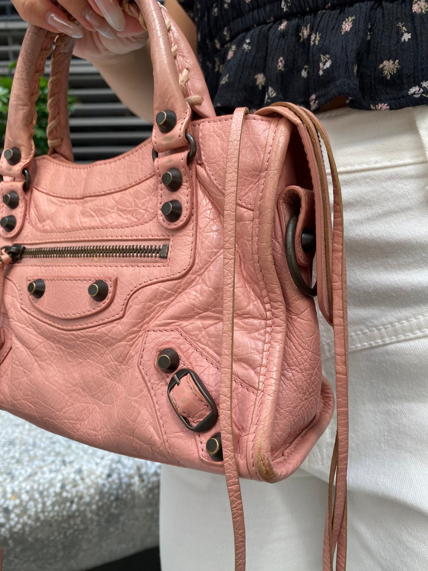 Balenciaga mini city bag