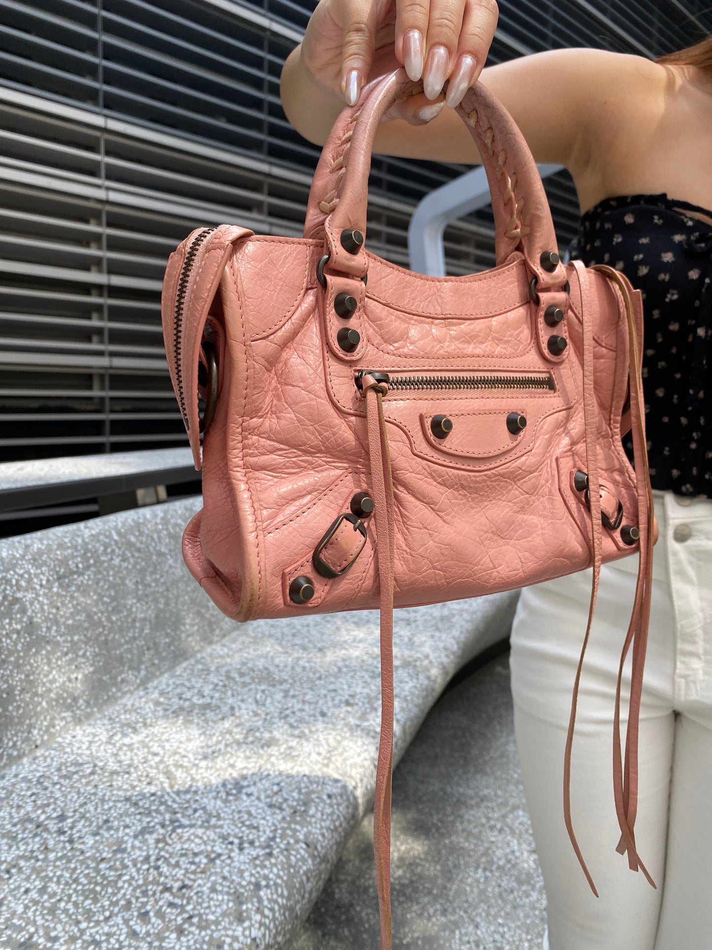 Balenciaga mini city bag