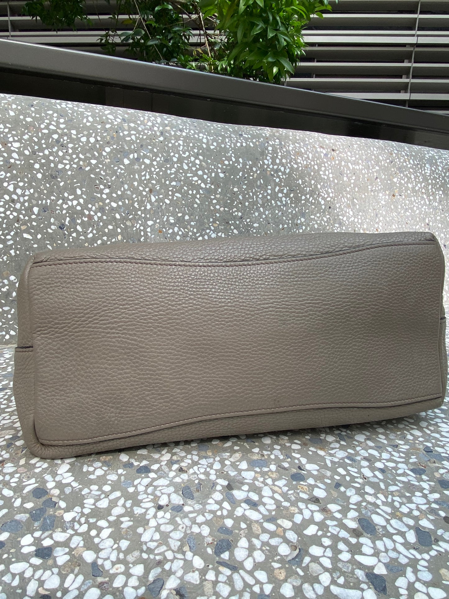 Prada leather tote bag
