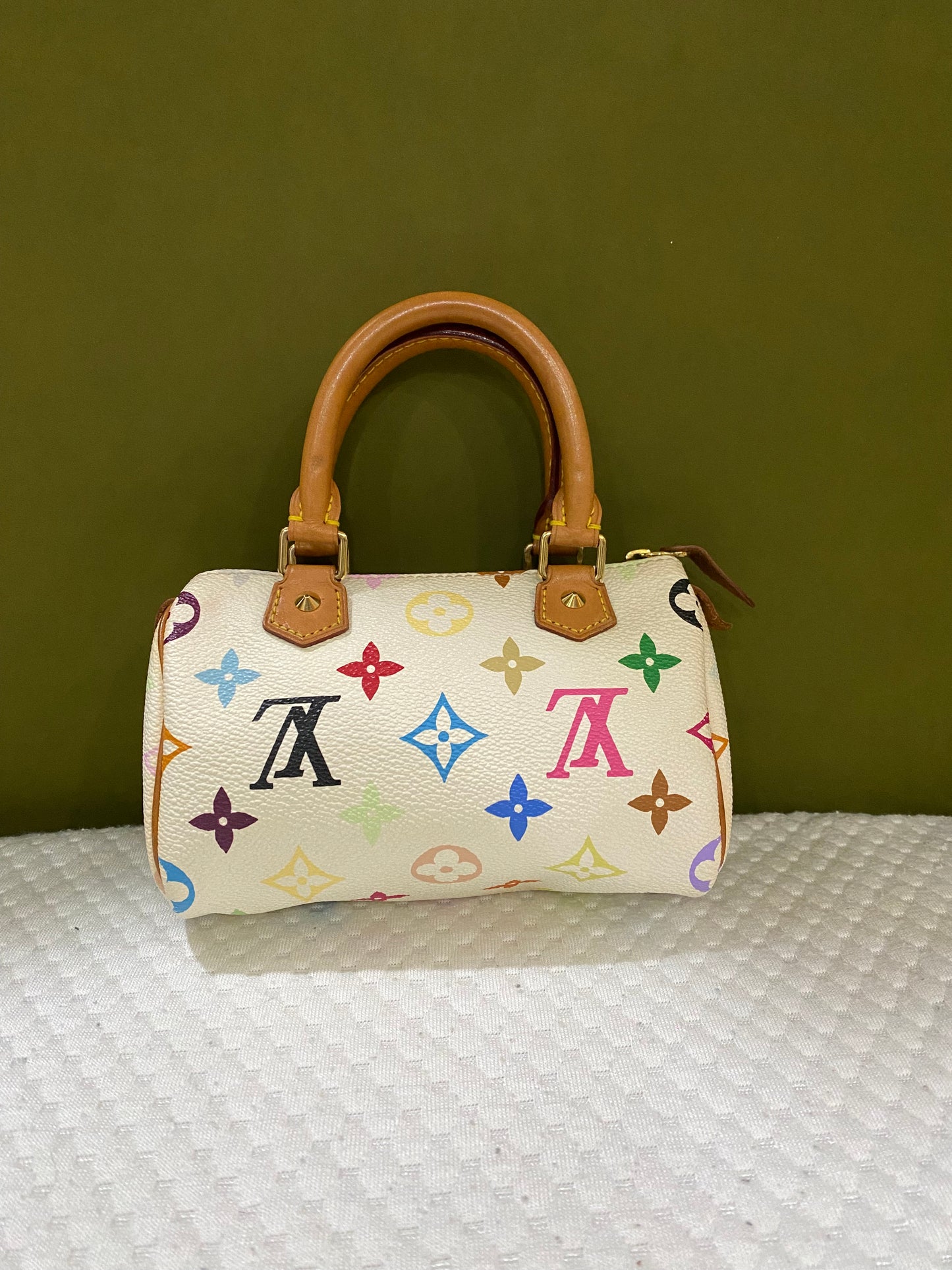 Louis Vuitton Murakami Multicolor Speedy Nano Bag