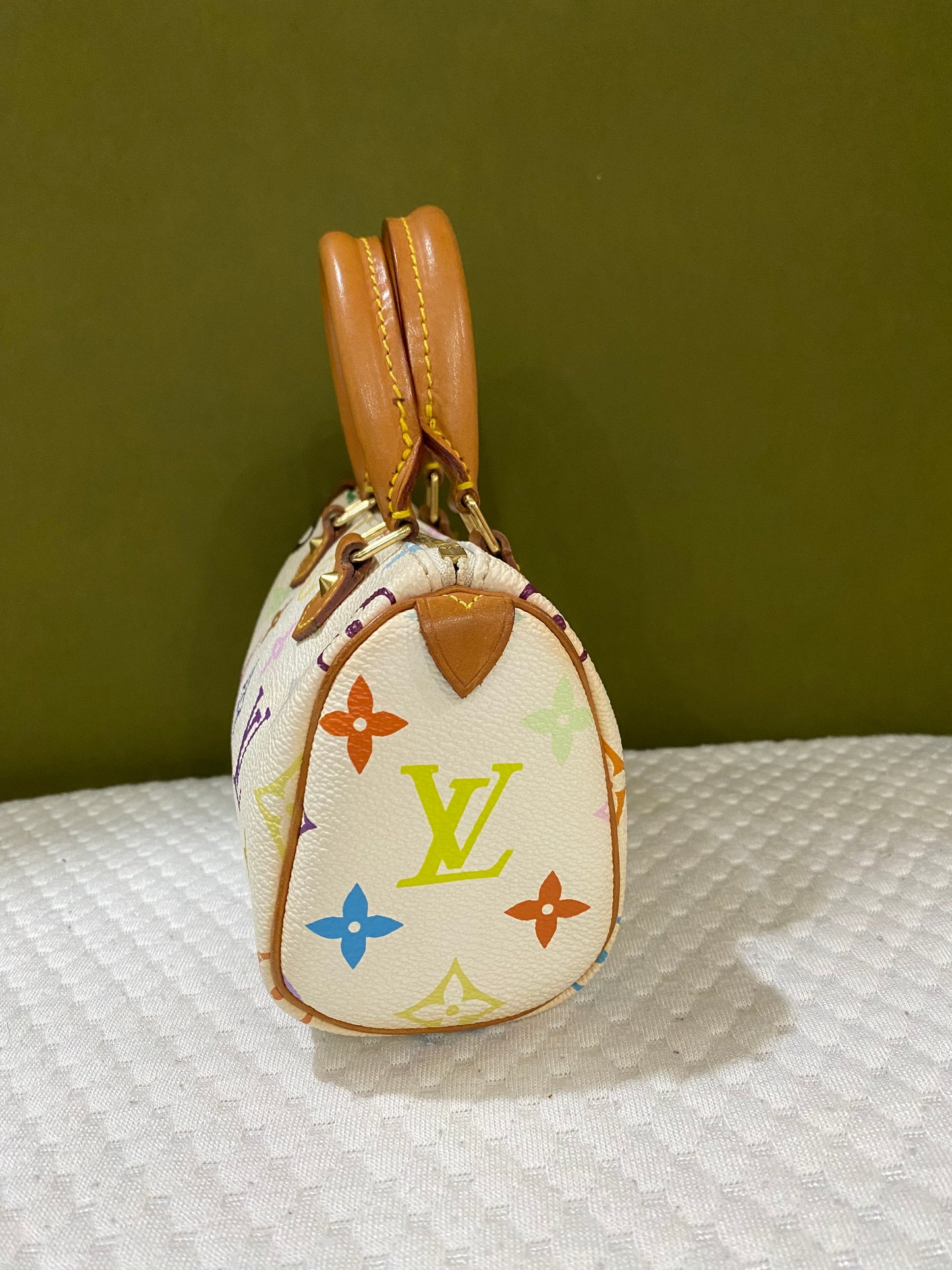 Louis Vuitton Murakami Multicolor Speedy Nano Bag