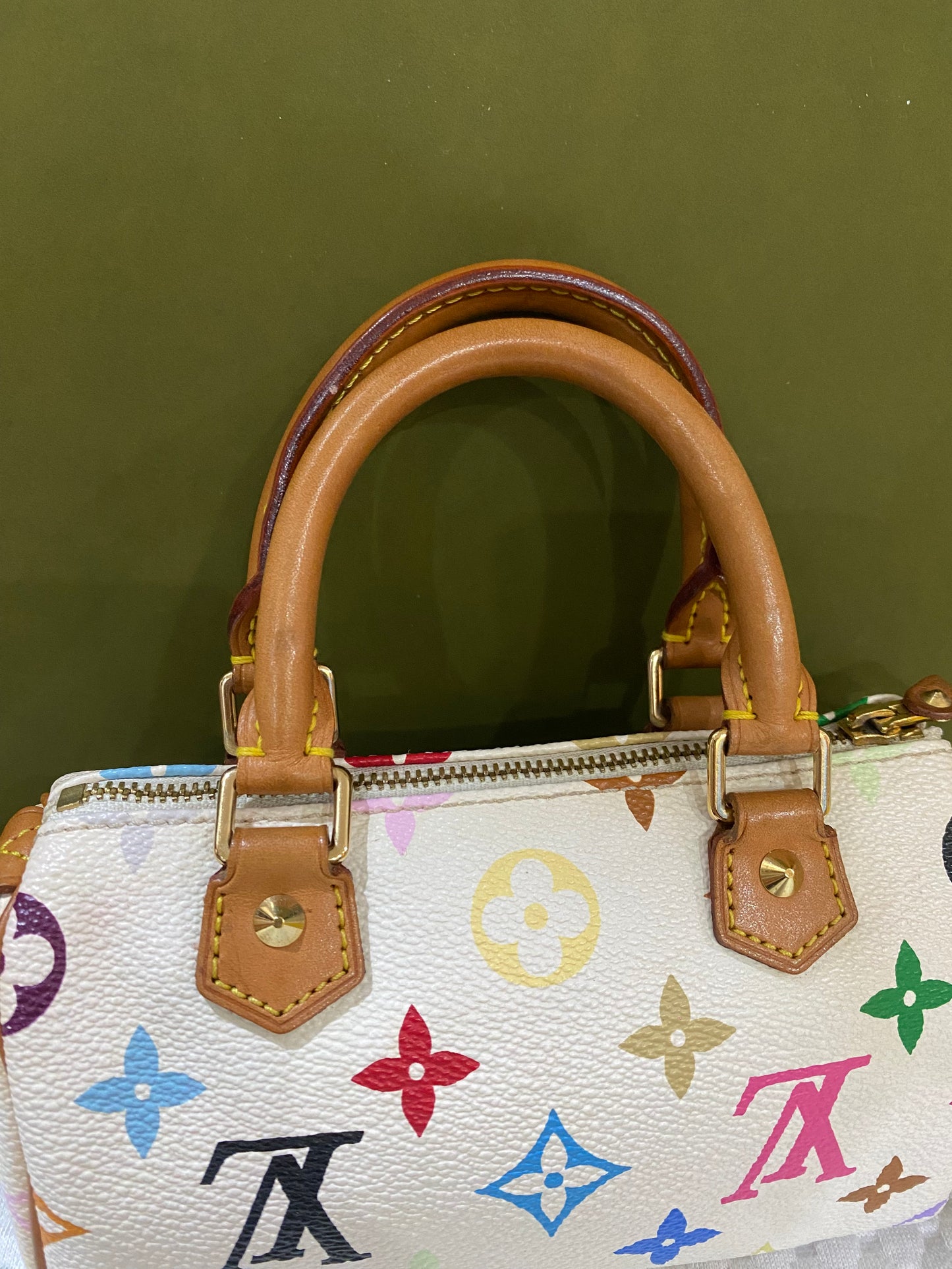 Louis Vuitton Murakami Multicolor Speedy Nano Bag