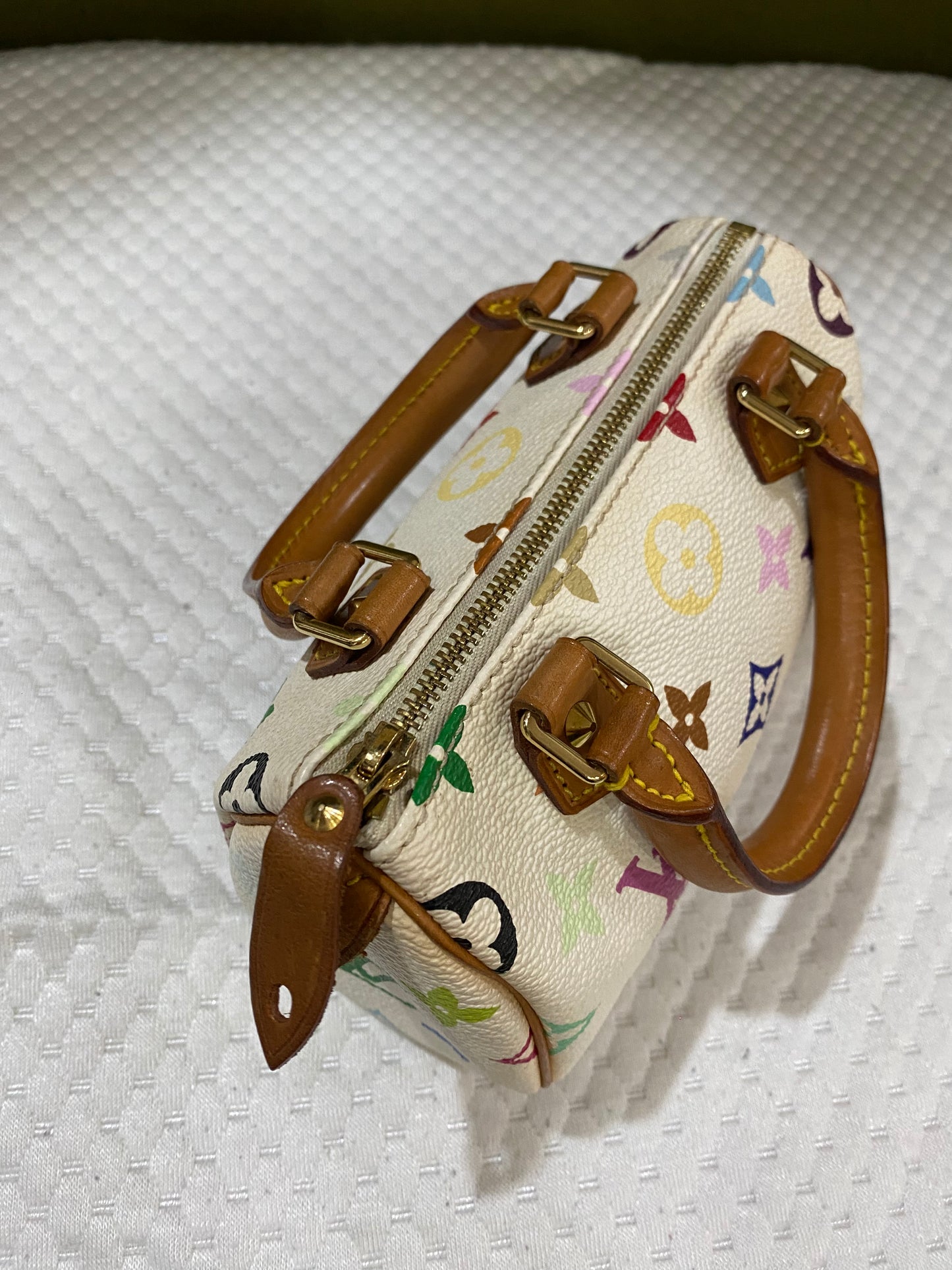 Louis Vuitton Murakami Multicolor Speedy Nano Bag