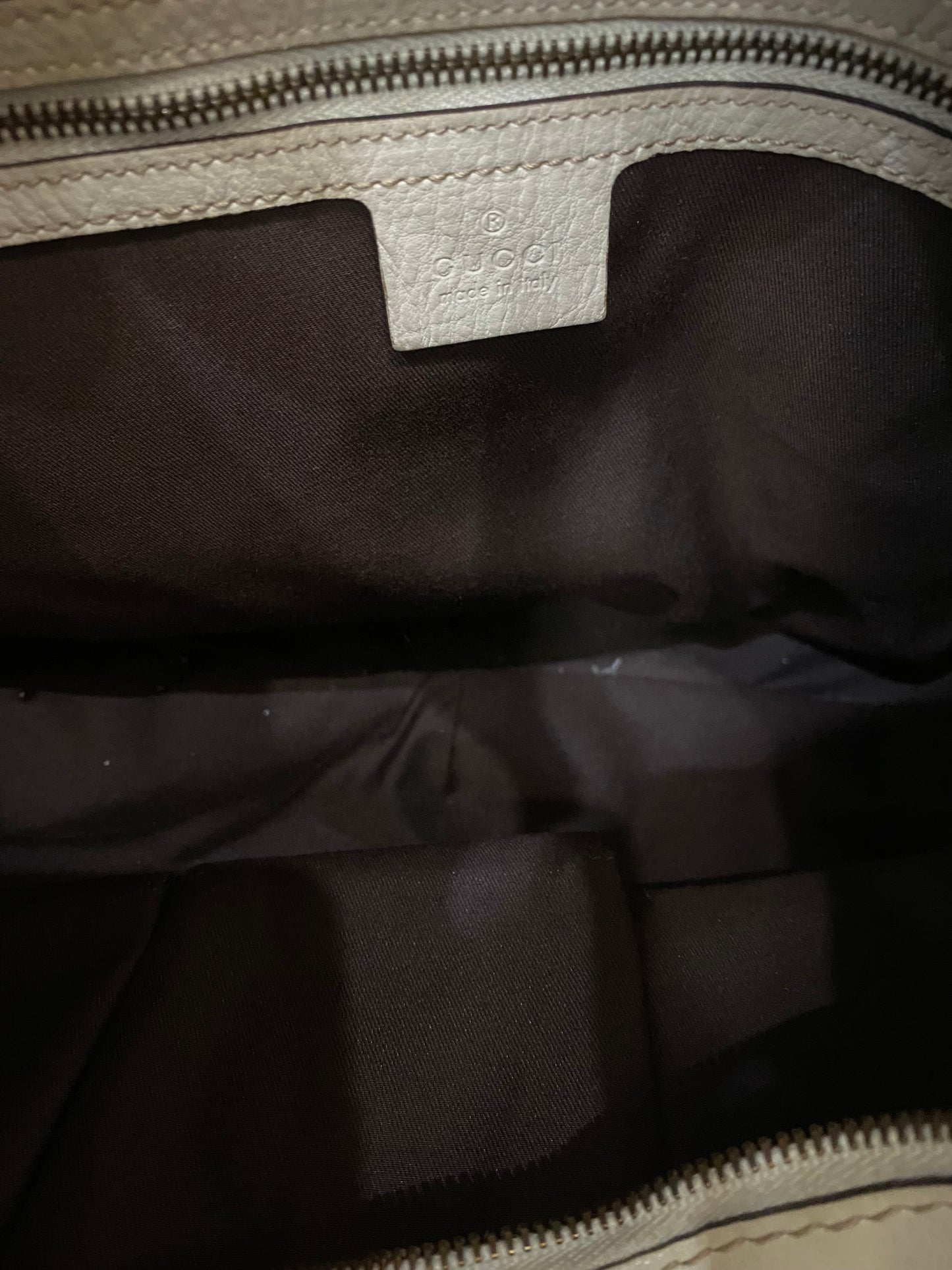 Gucci Amalfi Monogram Hobo Bag