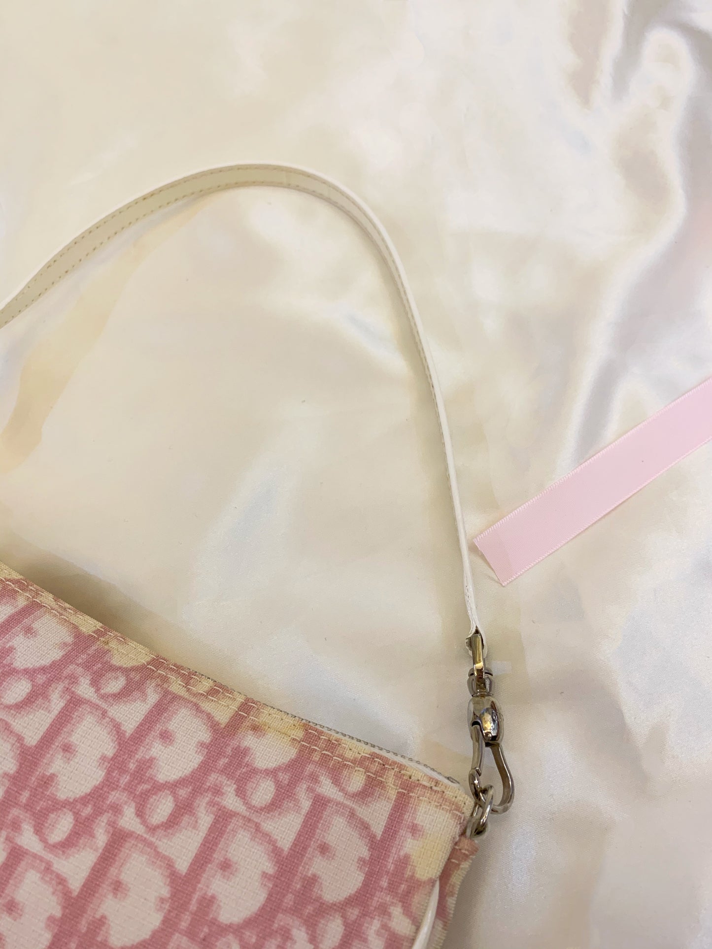 Dior mini pink saddle