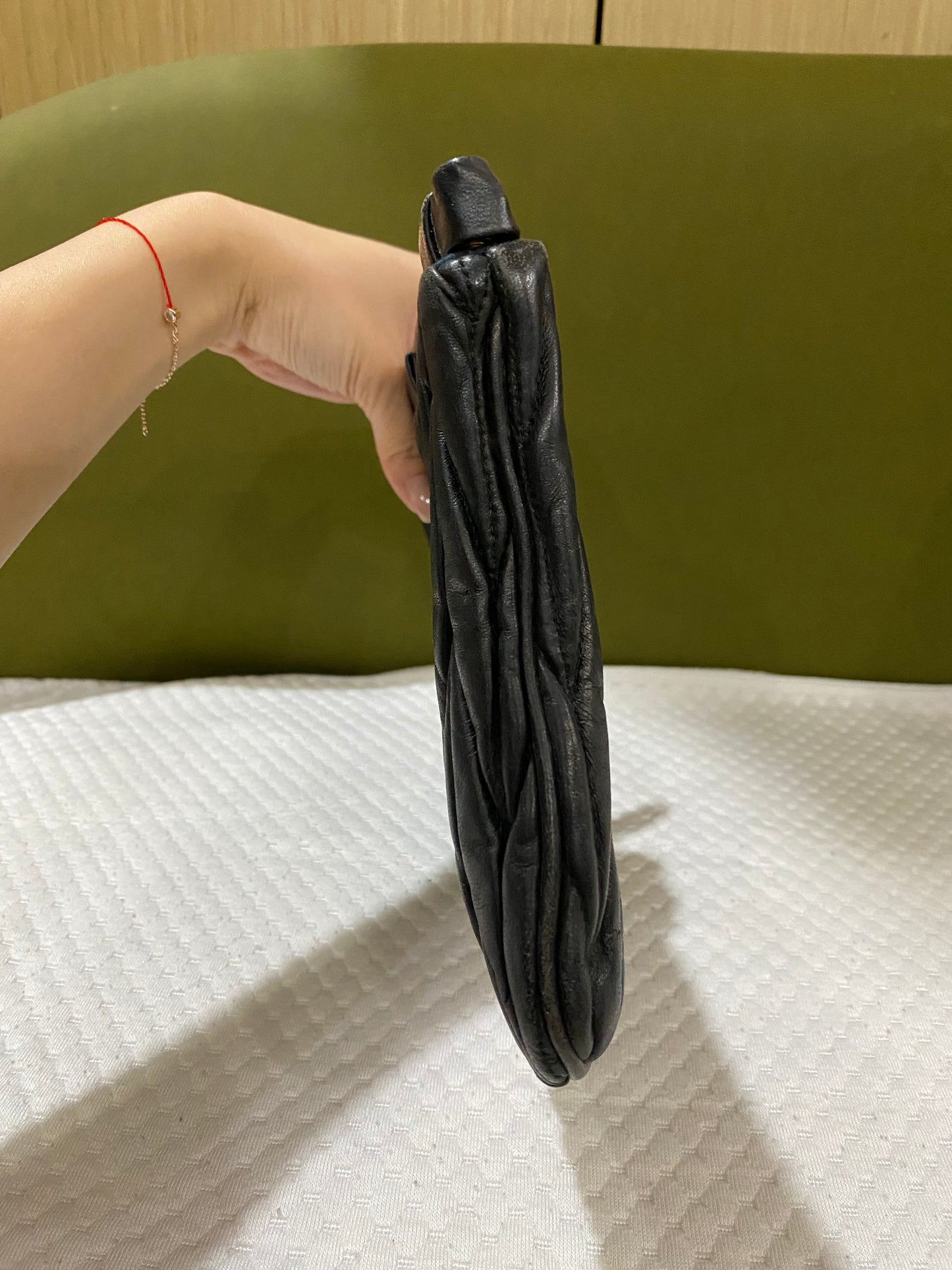 Miu Miu Matelassé Clutch