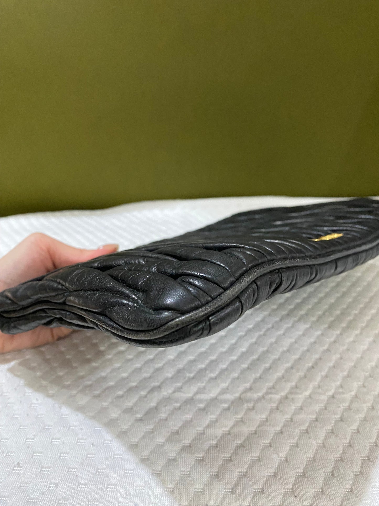 Miu Miu Matelassé Clutch