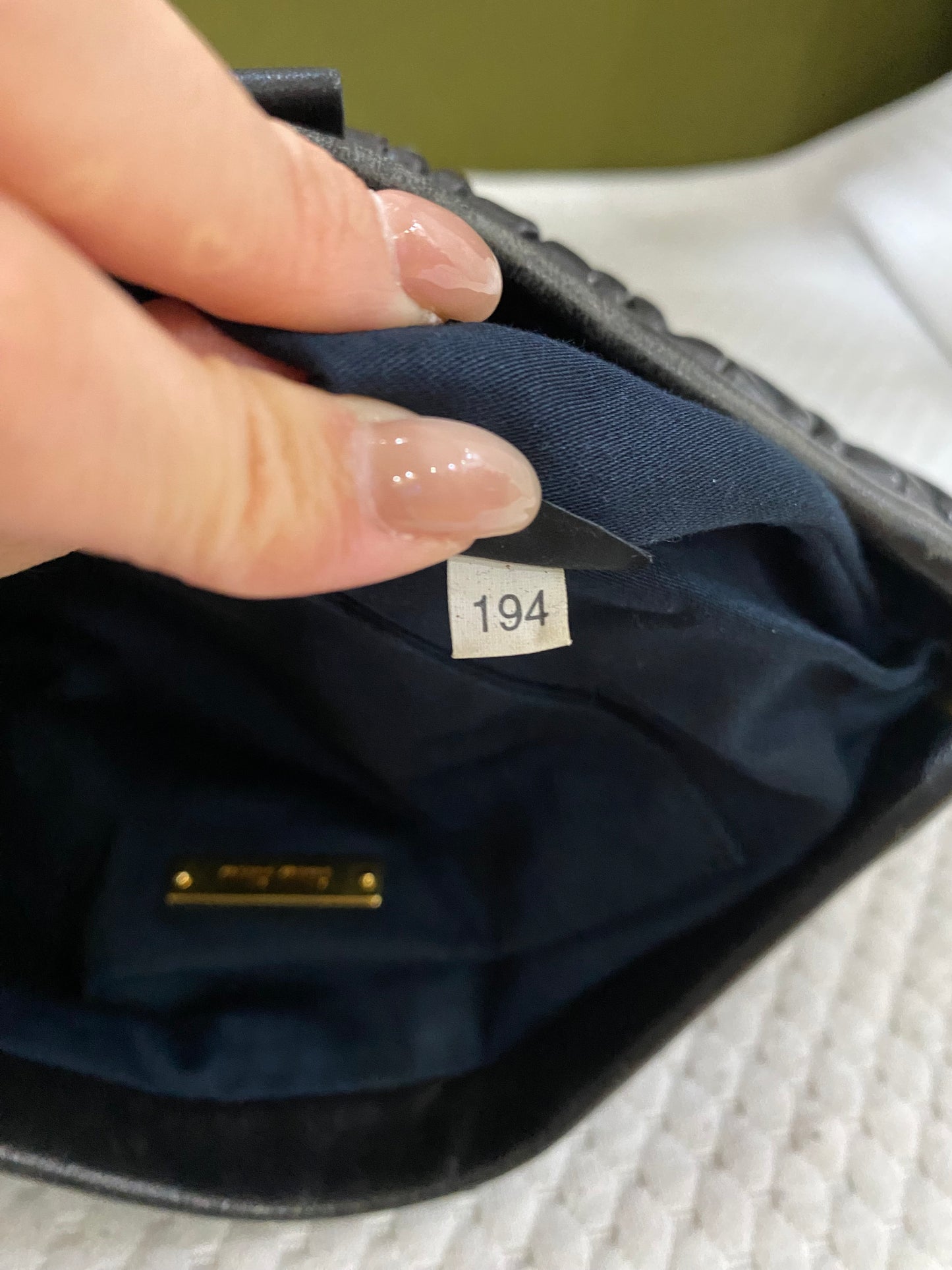 Miu Miu Matelassé Clutch