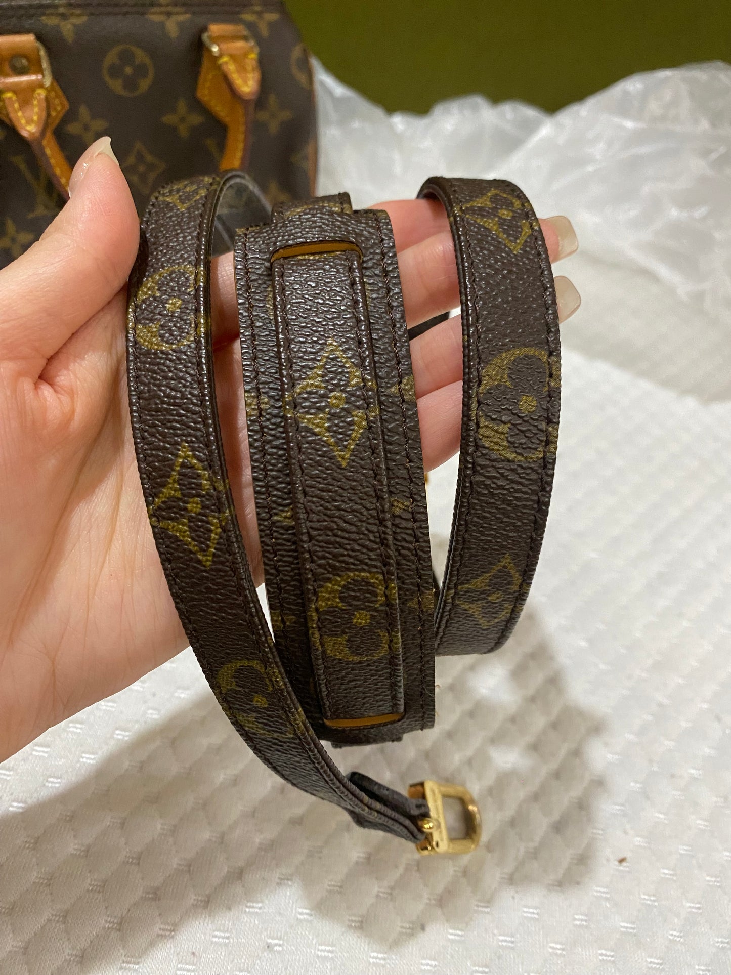 Louis Vuitton Mini Nano Speedy handbag / crossbody bag
