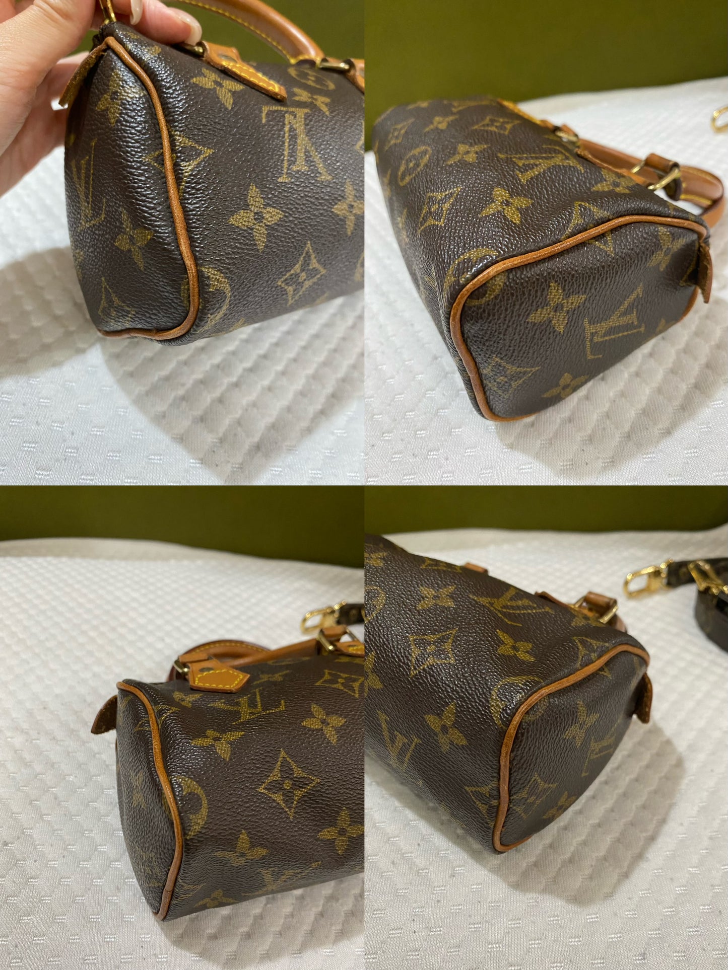 Louis Vuitton Mini Nano Speedy handbag / crossbody bag