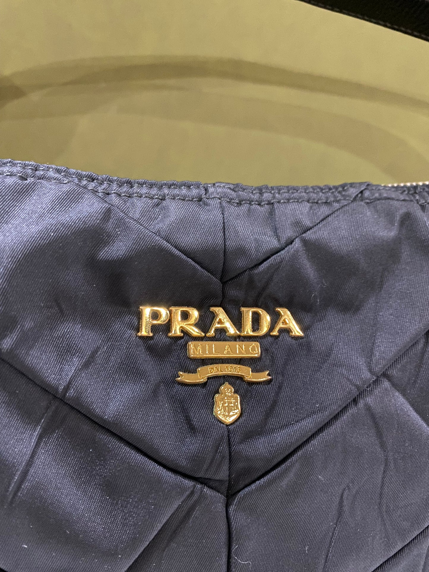 Prada Tessuto Hobo Shoulder Bag