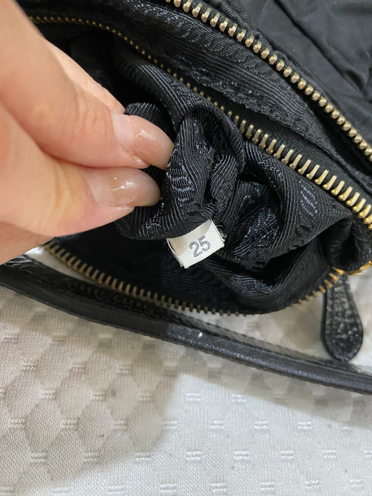 Prada Tessuto Hobo Shoulder Bag