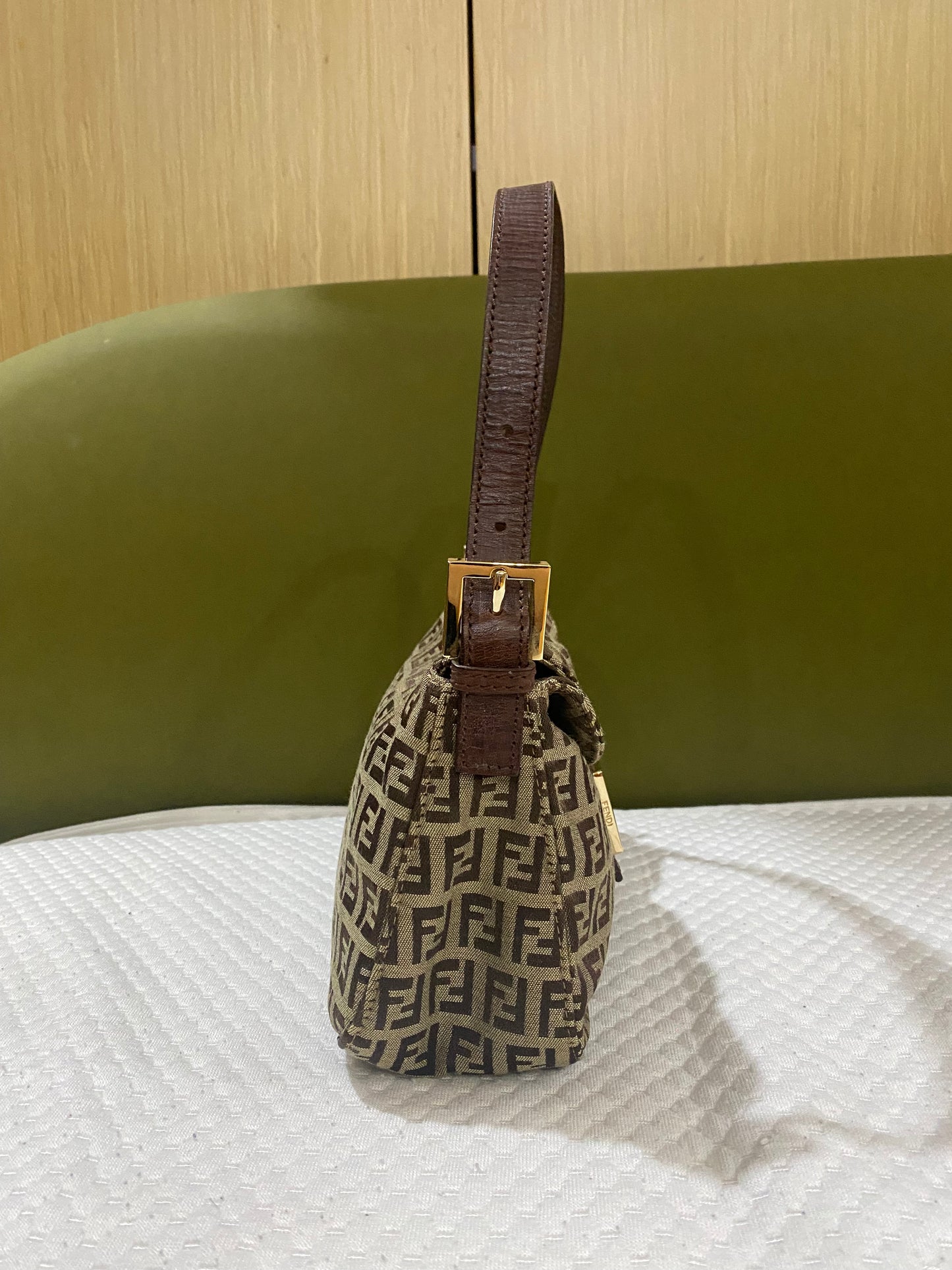 Fendi Zucchino Monogram Baguette