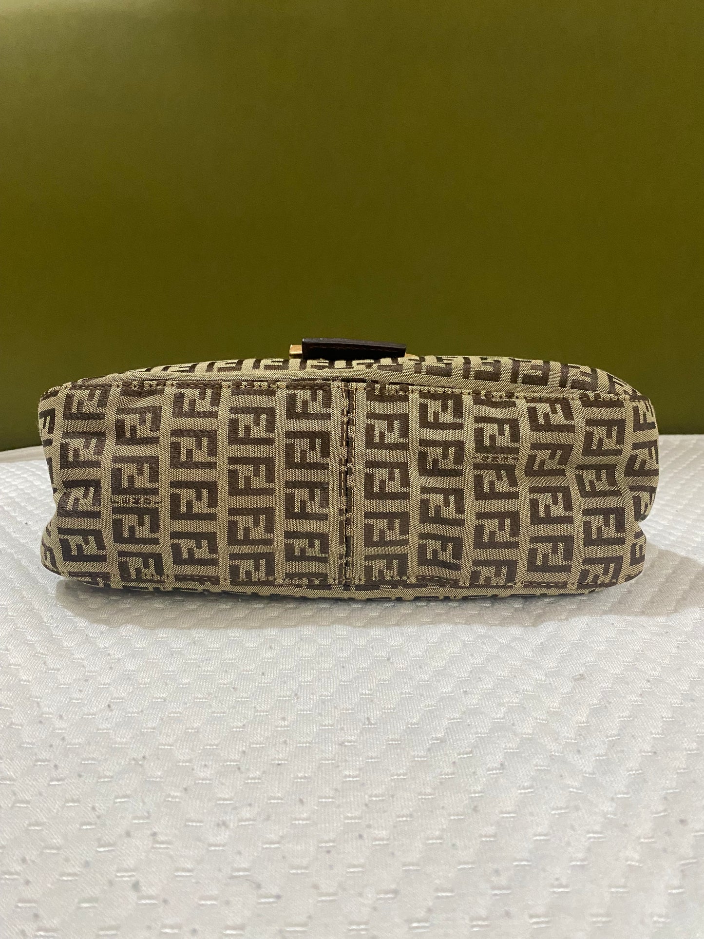 Fendi Zucchino Monogram Baguette