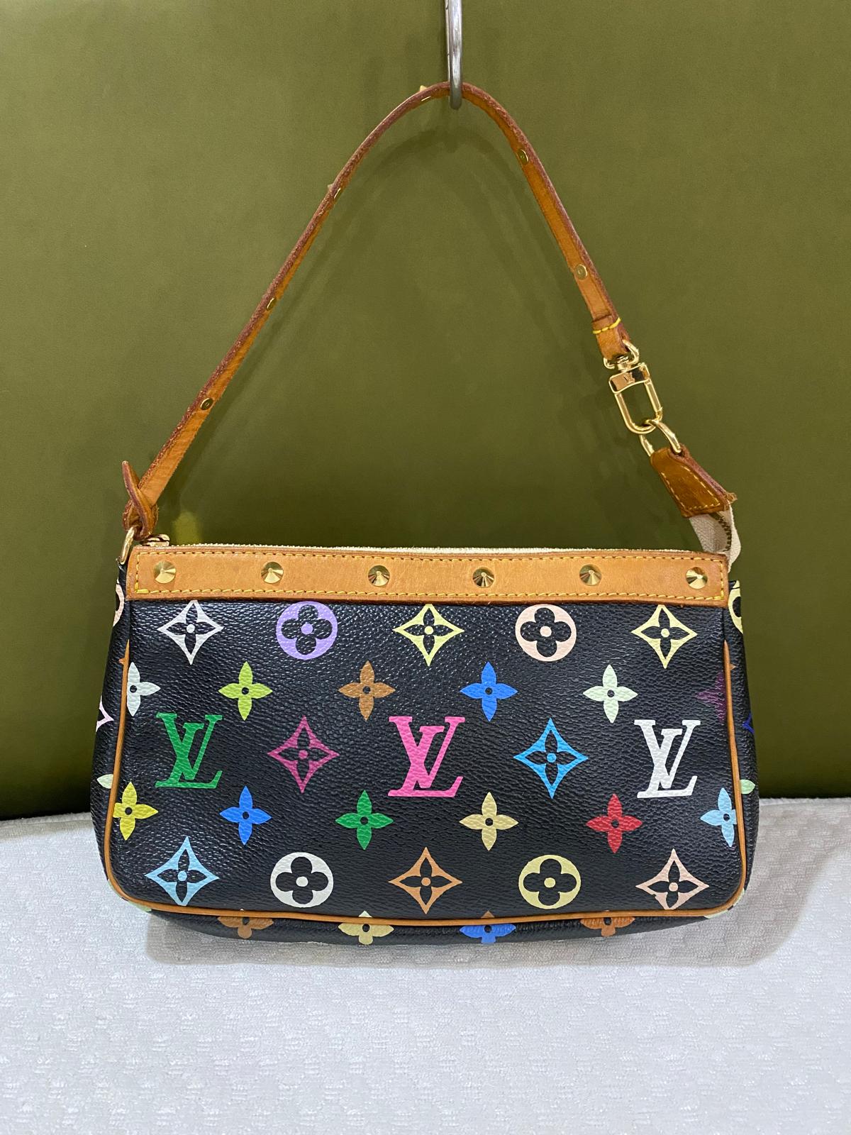 Louis Vuitton x Murakami Multicolor pochette accessories
